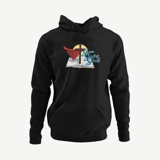 Super Sunday School hoodie in black
