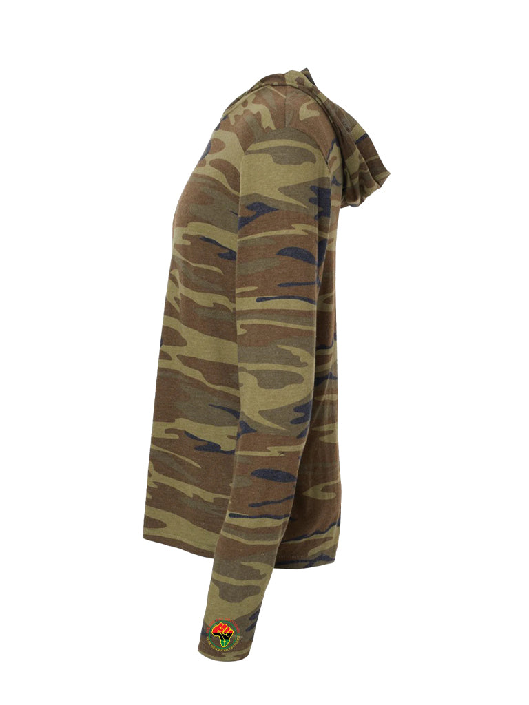 We Are Not Emotional: Vintage Jersey Keeper Hooded Pullover