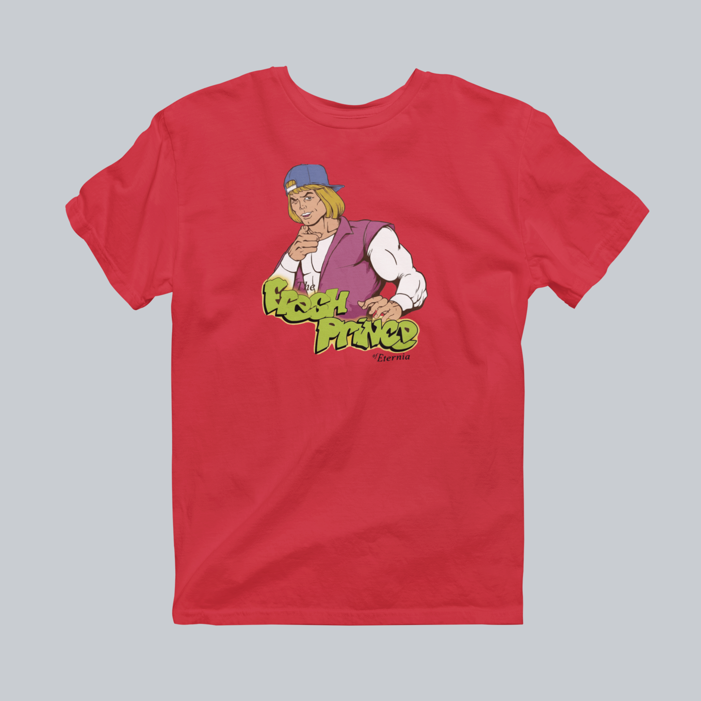 Fresh Prince Premium Graphic Tee in red