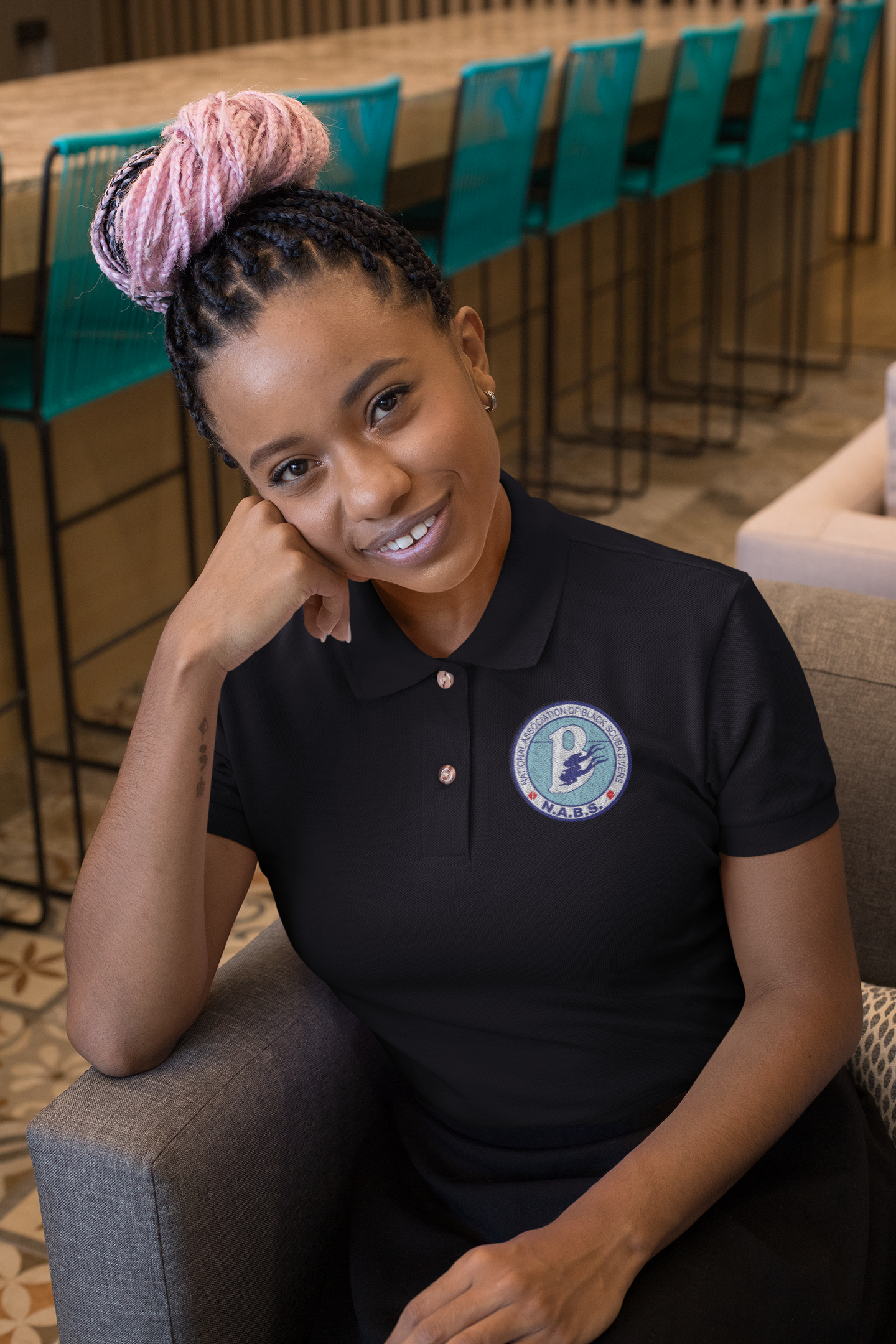 N.A.B.S. Patched Logo Polo *PRE-ORDER ONLY*