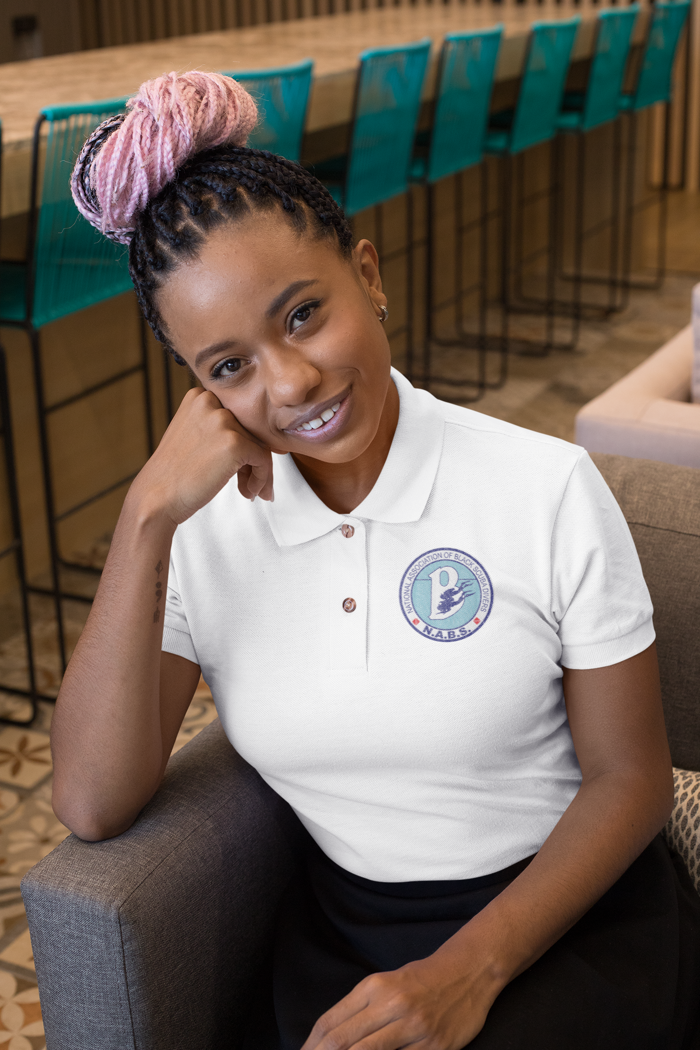 N.A.B.S. Patched Logo Polo *PRE-ORDER ONLY*