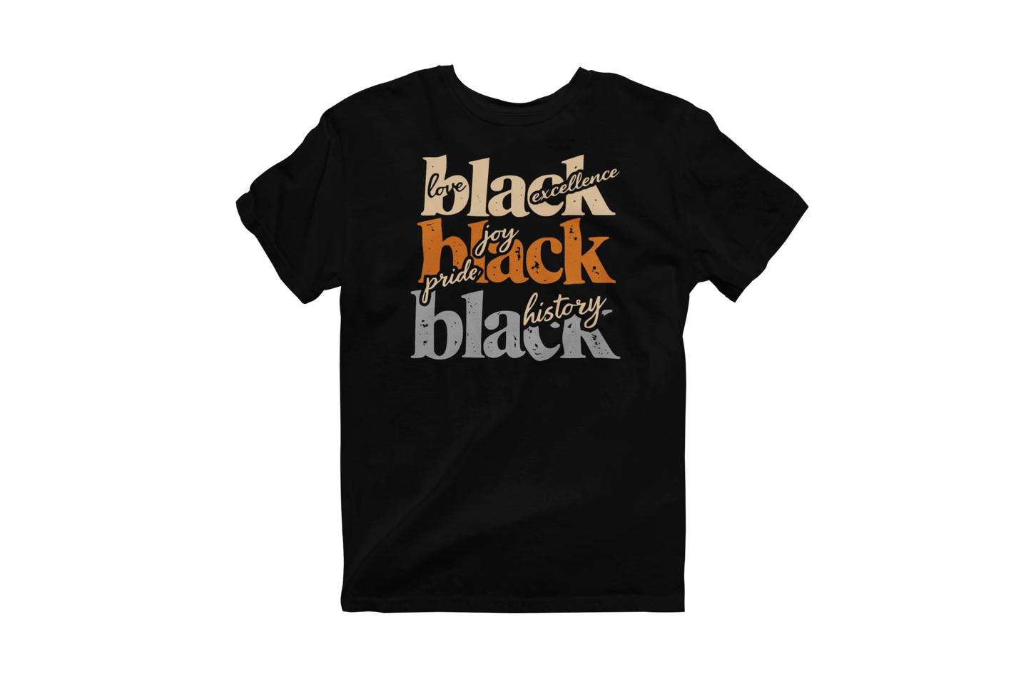 "Black Love, Excellence, Joy, Pride, History" Premium T-Shirt