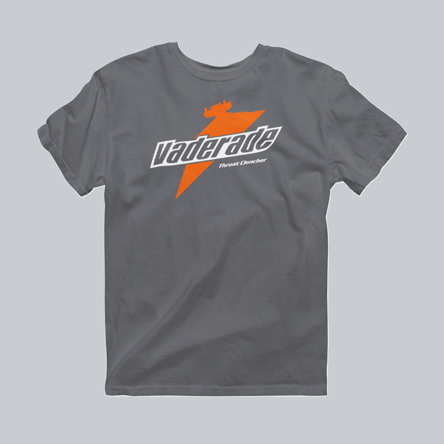 Vaderade Premium Graphic Tee in charcoal by Phat & Nerdy