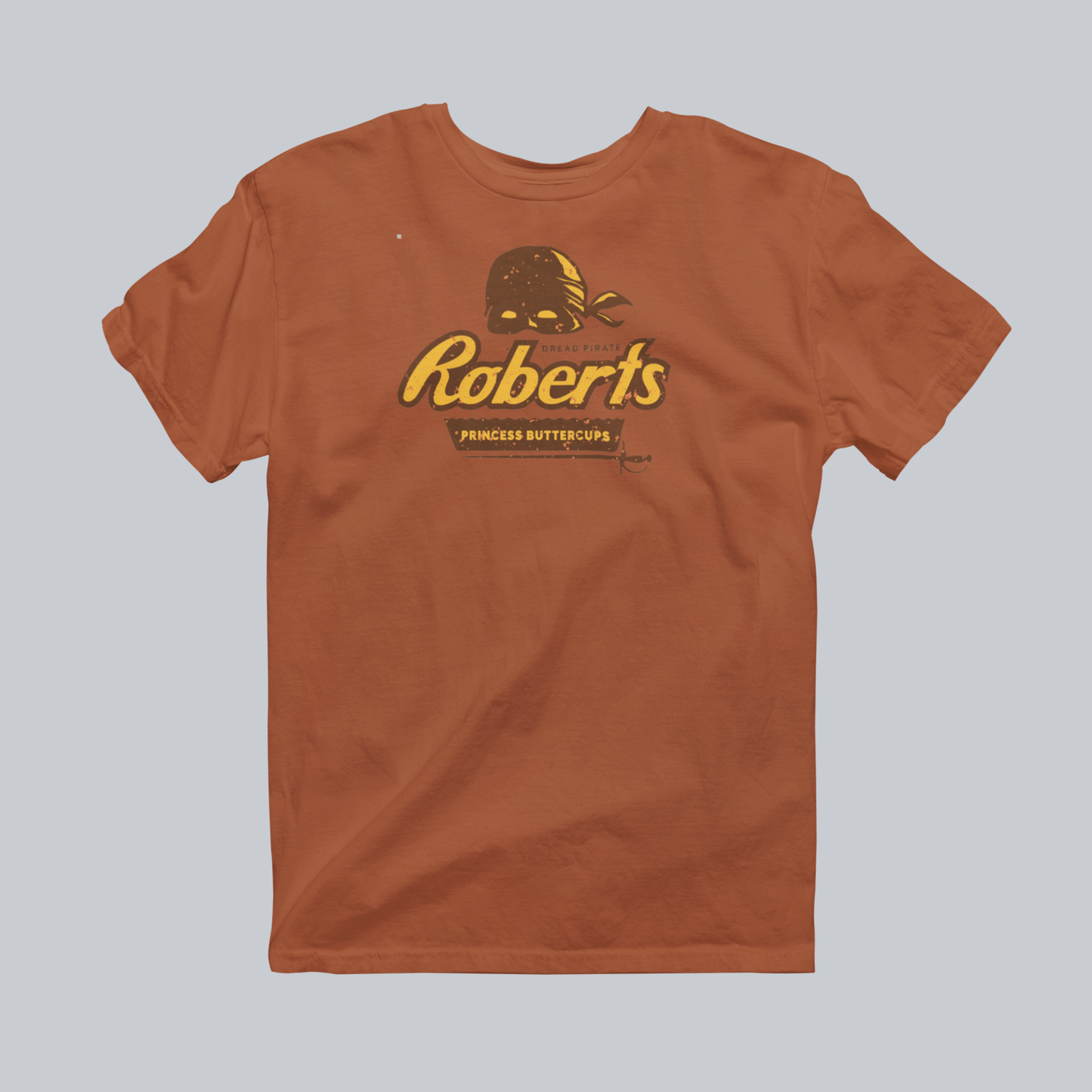 As You Wish Premium Graphic Tee in fan texas orange