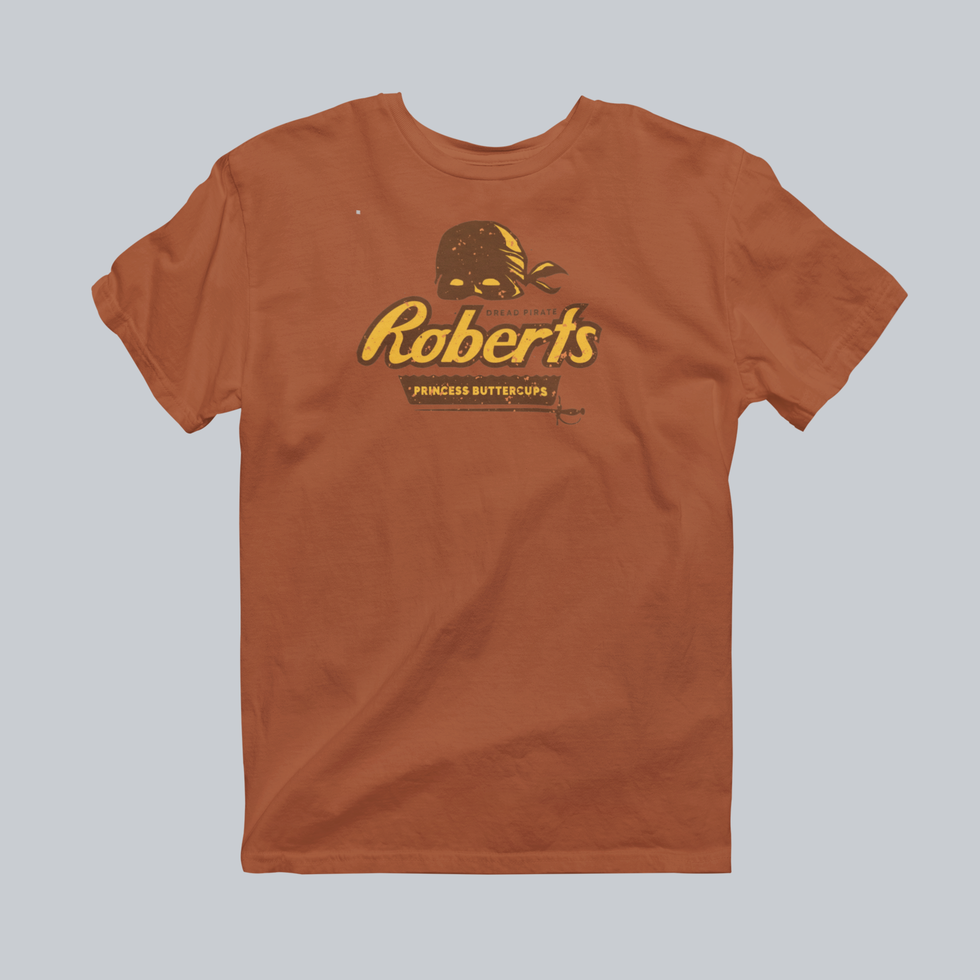 As You Wish Premium Graphic Tee in fan texas orange