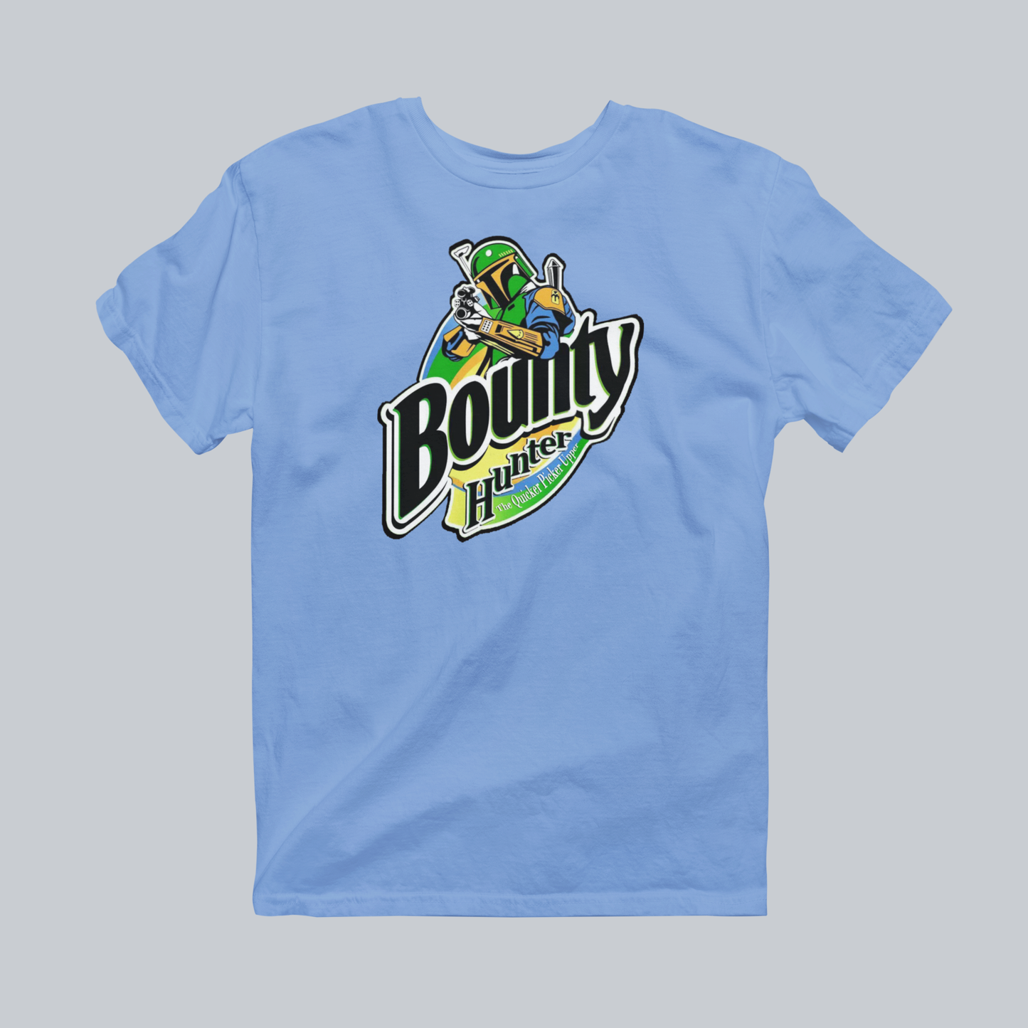 Bounty Hunter Premium Graphic Tee in carolina blue