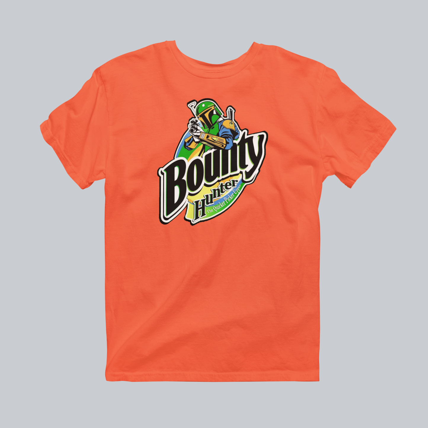 Bounty Hunter Premium Graphic Tee in orange