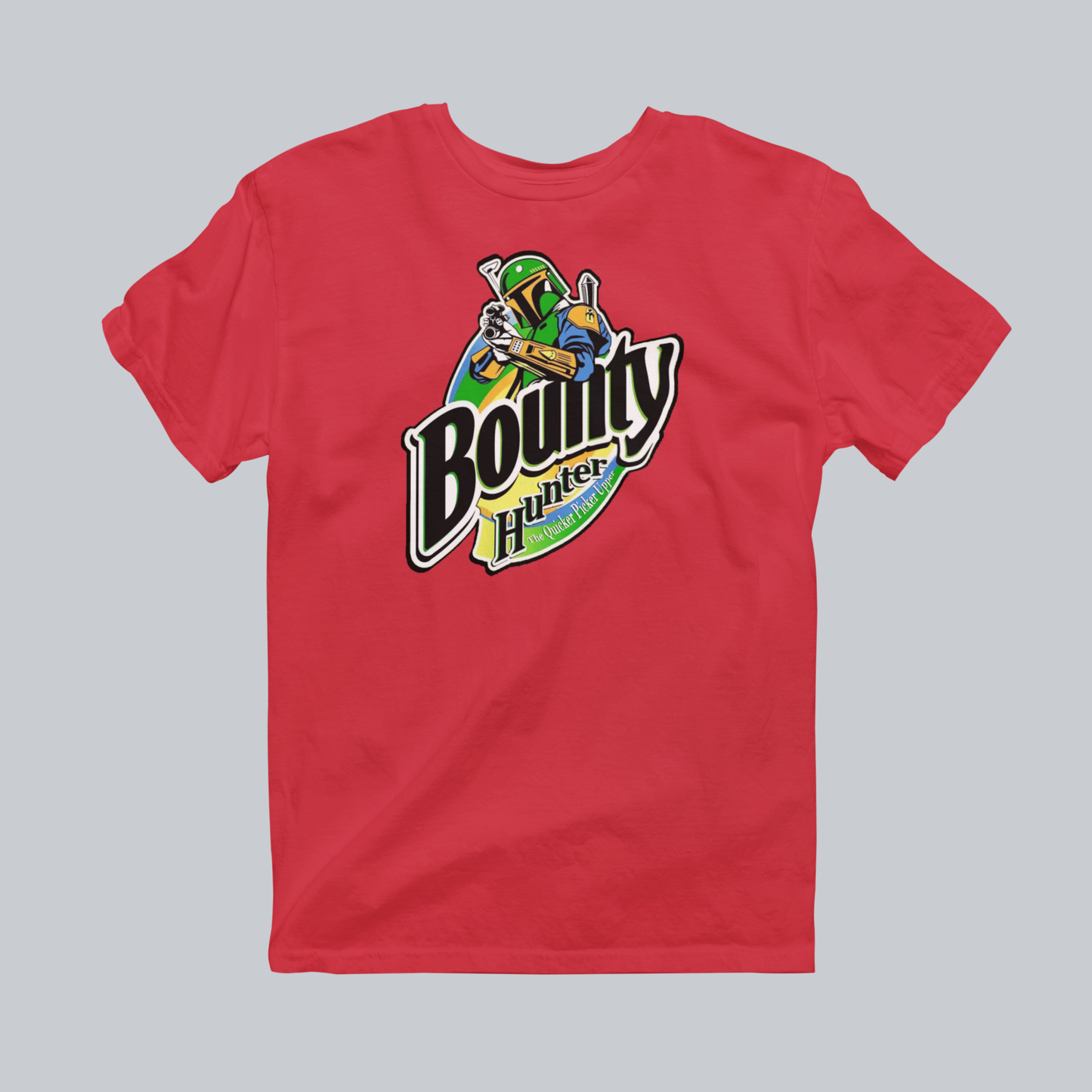 Bounty Hunter Premium Graphic Tee in red