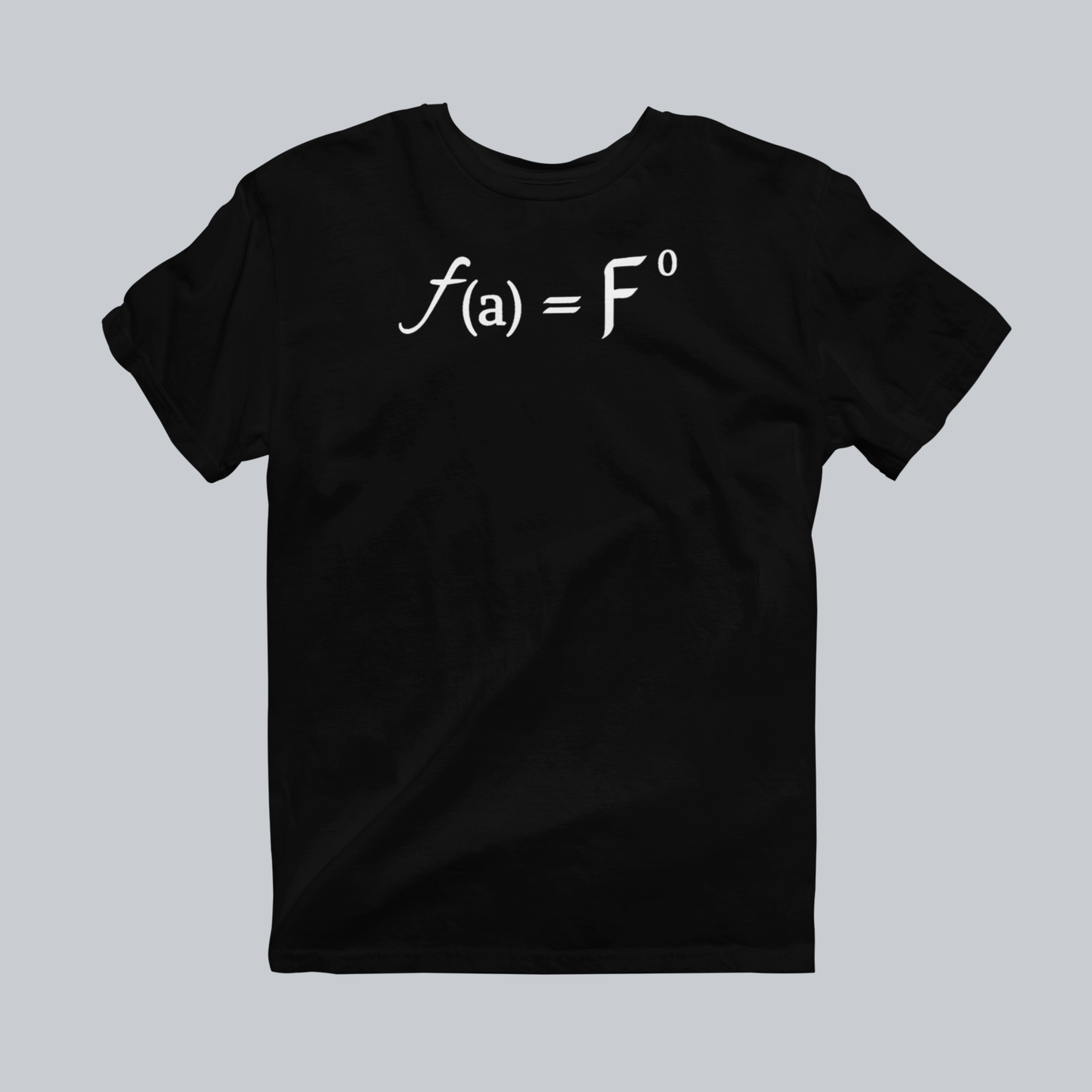 Calculated Risks Premium Graphic Tee in black / white design