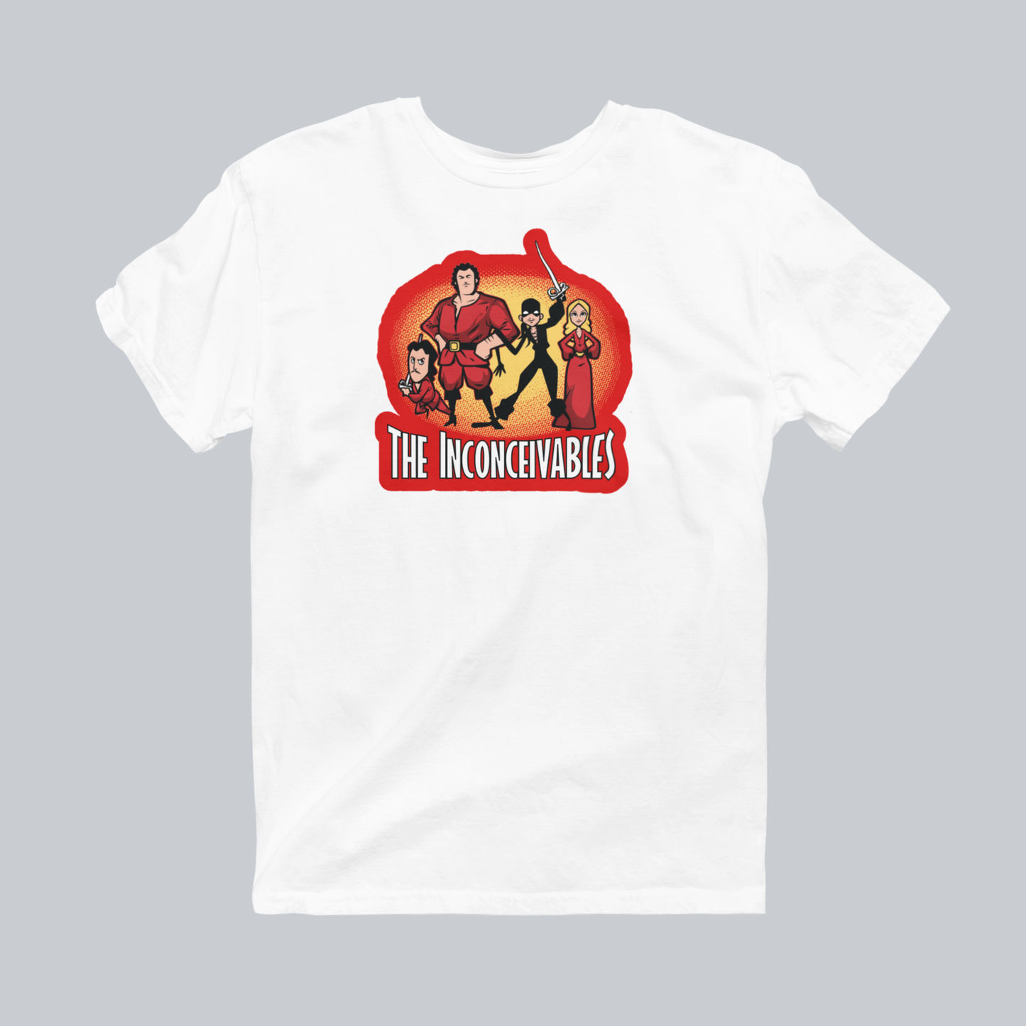 The Inconceivables Premium Graphic Tee in white
