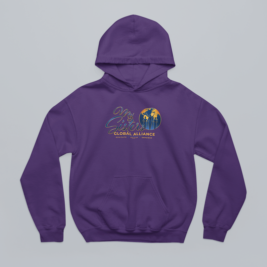 MySGA Domestic Violence Awareness Premium Hoodie in Purple