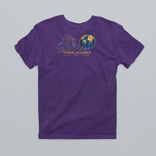 MySGA Domestic Violence Awareness Premium Tee in Purple