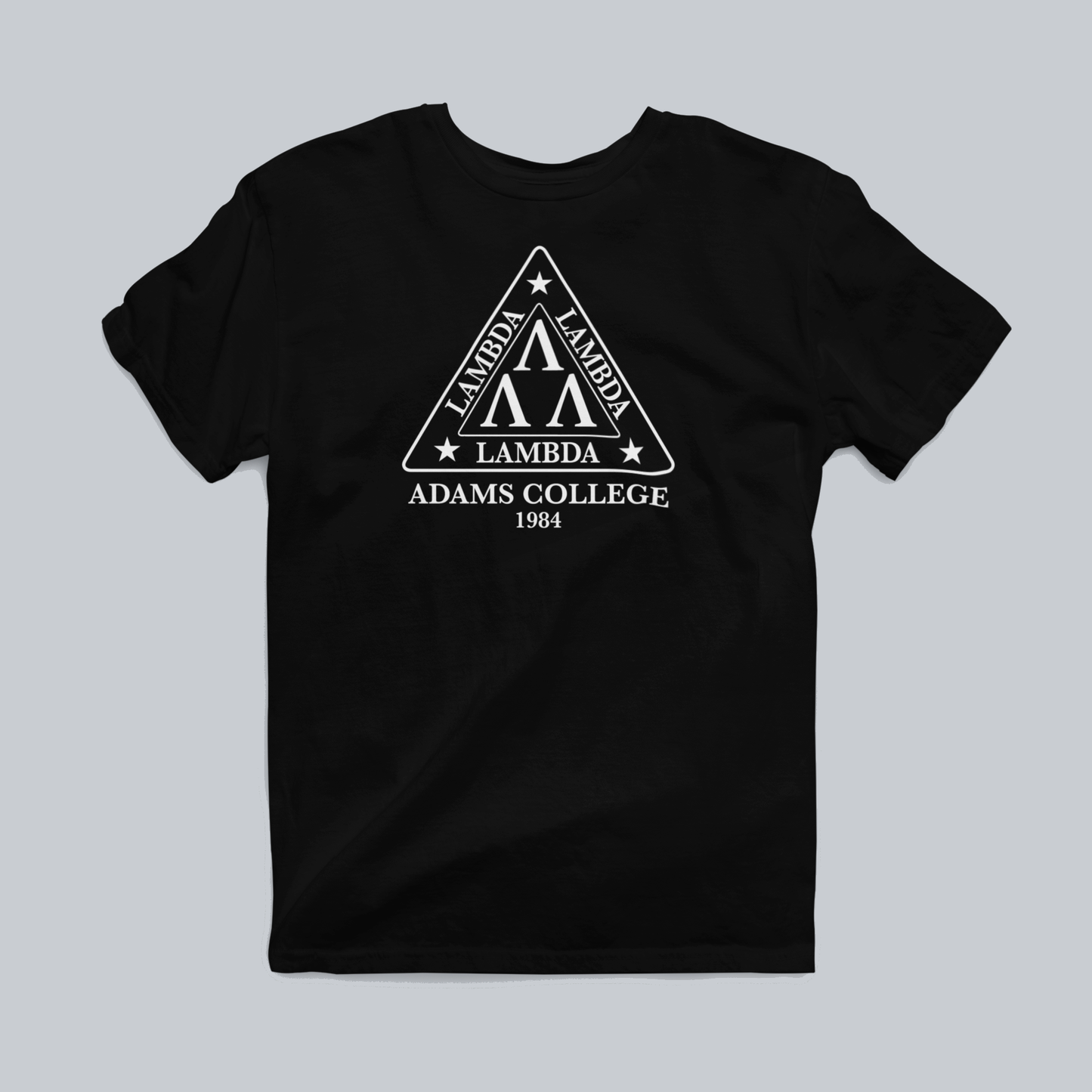 Tri-Lamb Premium Graphic Tee in black / white design
